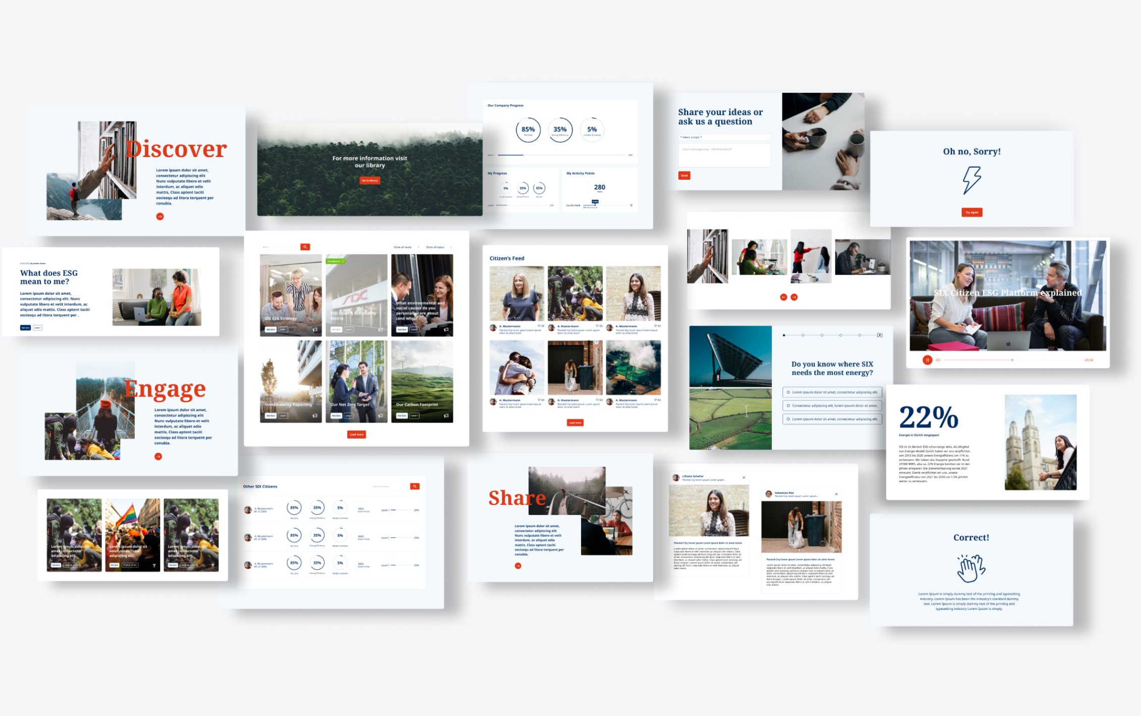 Übersciht der neu gestalteten Module der Multimediaplatform